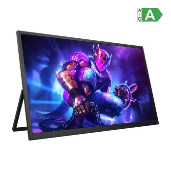Lielisks UXbox E4 M185T08 18 collu 1920x1080 120Hz portativais monitors