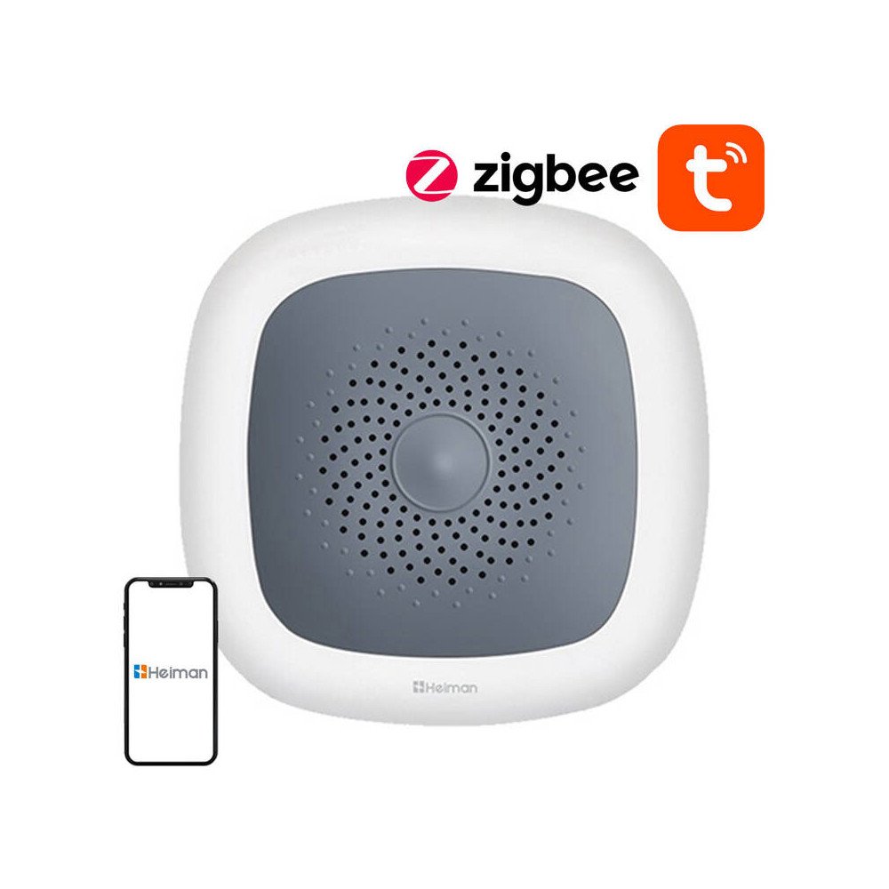 Zigbee Heiman HS1HT Tuya nutikas temperatuuri- ja niiskusandur