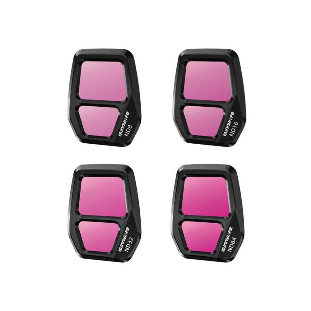 Sunnylife A3S-FI926 linssisuodatin AIR 3S:lle 4kpl Seos ND8+ND16+ND32+ND64