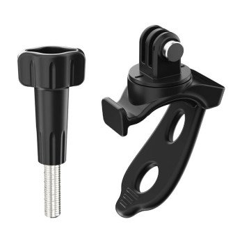 Sunnylife BD892 elastiga silikona siksnina sporta kamerai (melna)