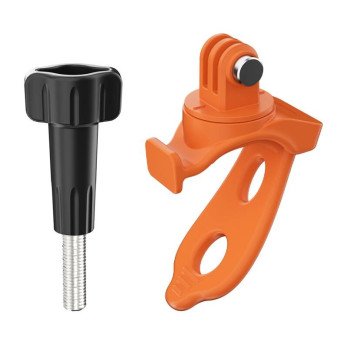 Sunnylife BD892 elastiga silikona siksnina sporta kamerai (oranza)