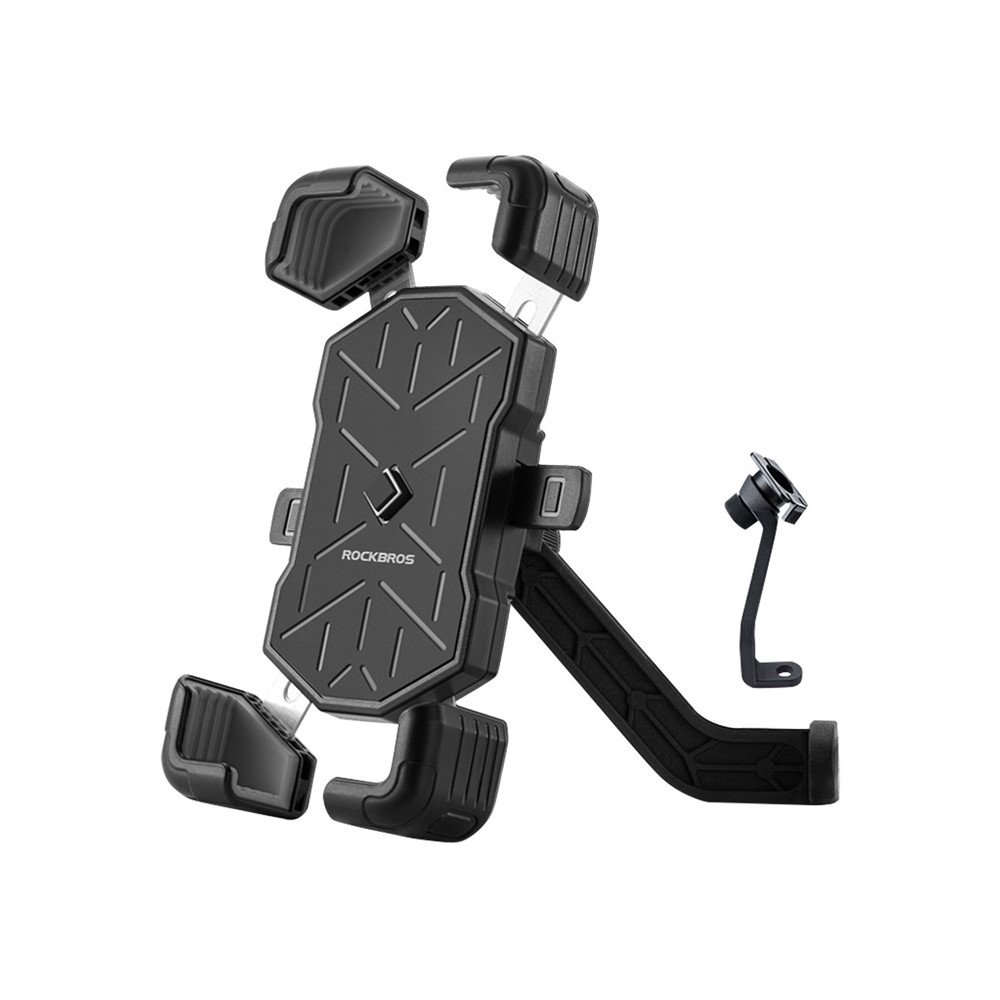 Rockbros HW-117 Bicycle Phone Holder (Black-Gray)