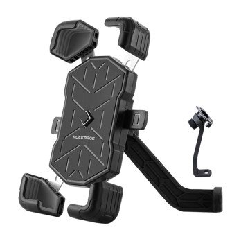 Rockbros HW-117 Bicycle Phone Holder (Black-Gray)
