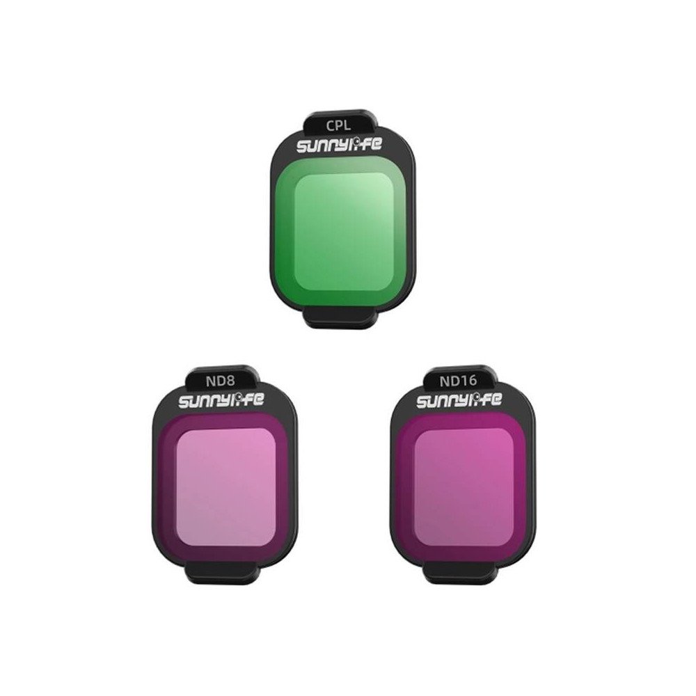 Filtry CPL, ND8, ND16 Sunnylife arba DJI Flip