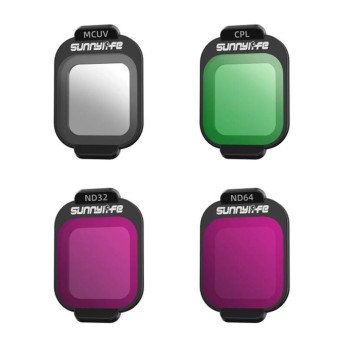 Filtry MCUV, CPL, ND32, ND64 Sunnylife vai DJI Flip