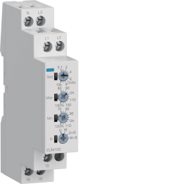 Hager EUM100 Control Relay 1P/3P(N), 1 Changeover Contact