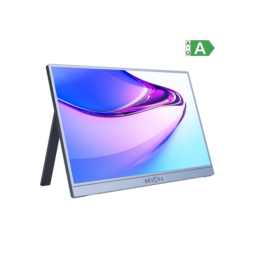Arzopa A1S 14.0 nesiojamas monitorius (sidabro pilka)