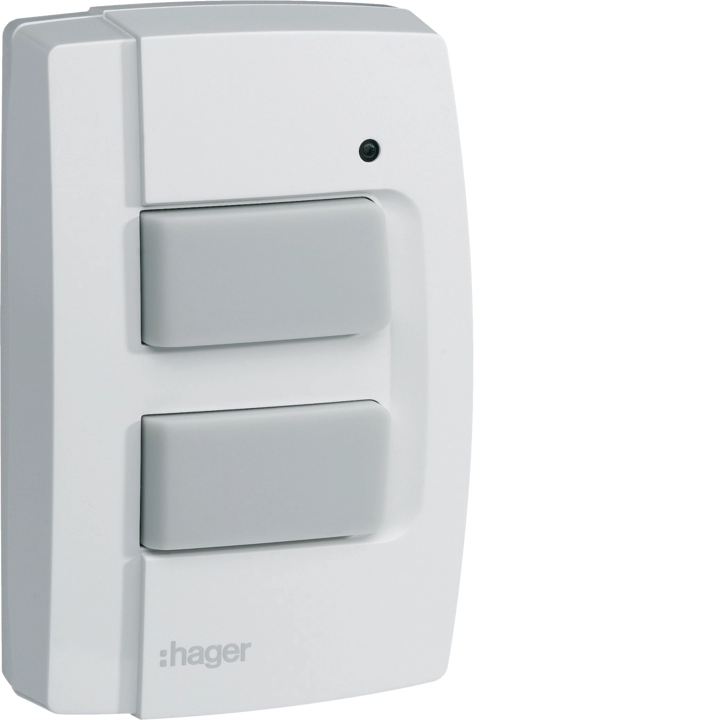 Hager TRE302 RF ārējā dubultā spiedpoga