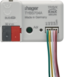 Hager TYBS704A Flush Mounted Input Device 4-fold