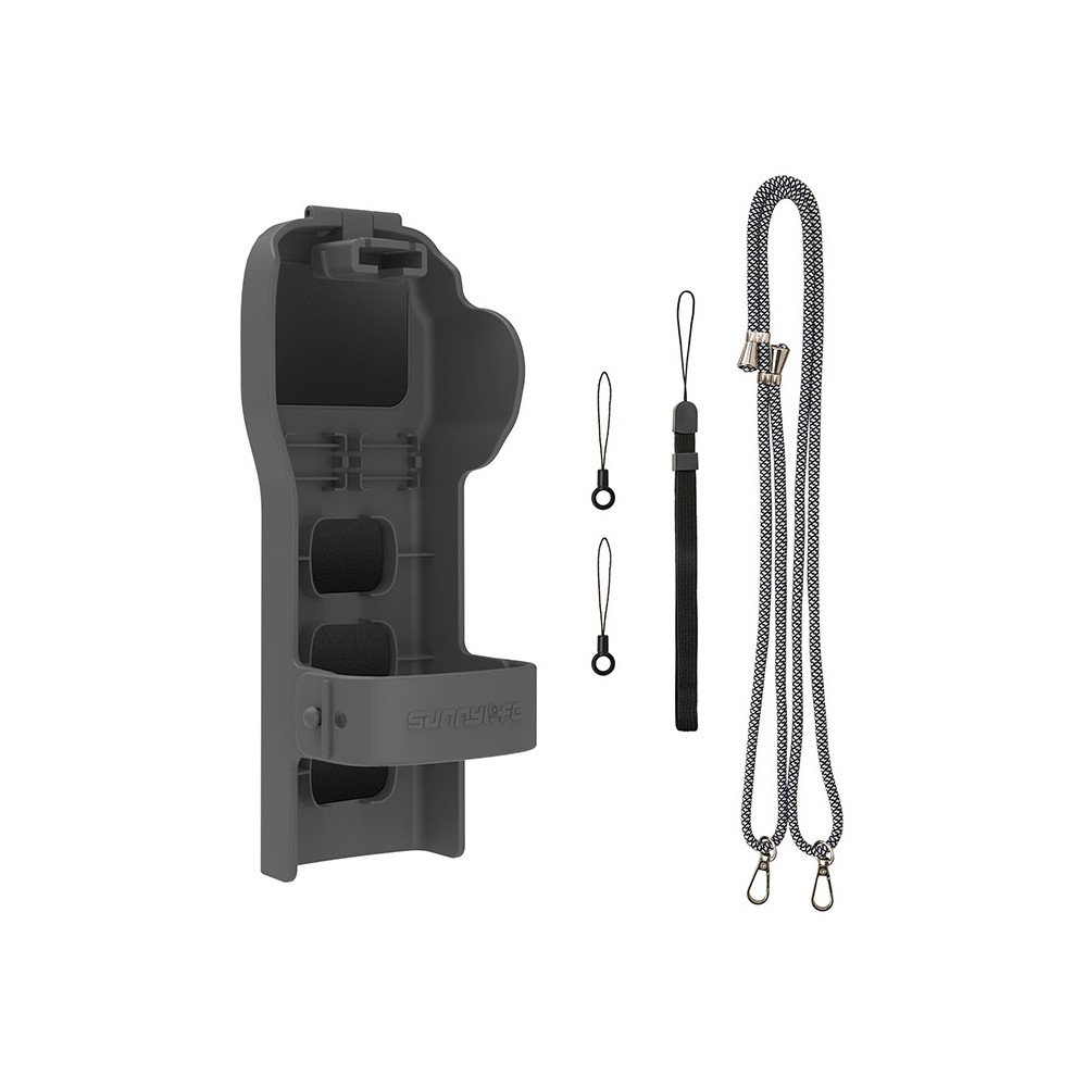 Sunnylife protective case with strap and lanyard for Osmo Pocket 3 (gray)
