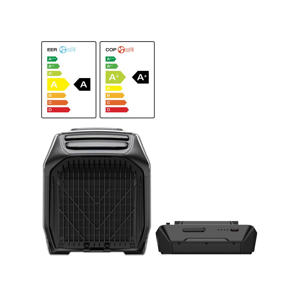 EcoFlow Wave 3 nesiojamas oro kondicionierius su baterija.