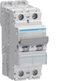Hager NRN232 MCB 2P 20kA C-32A