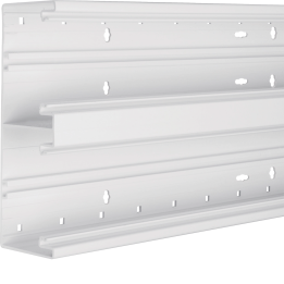 Hager BRP65210D19016 Trunking Base, PVC, Traffic White