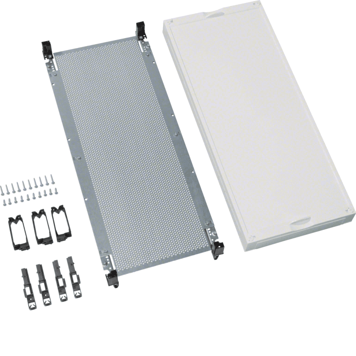 Hager UD41M1 Universal Distribution Board Kit, 600x250mm, for VDI