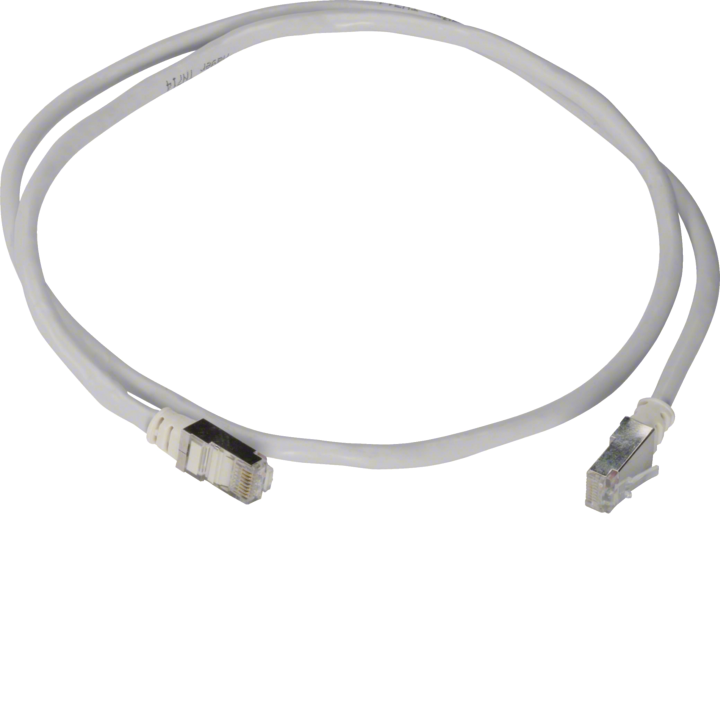 Патч-корд Hager TN714, RJ45, Cat.6 S/FTP, 1м