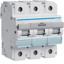 Hager HMF399 MCB 3P 15kA D-125A