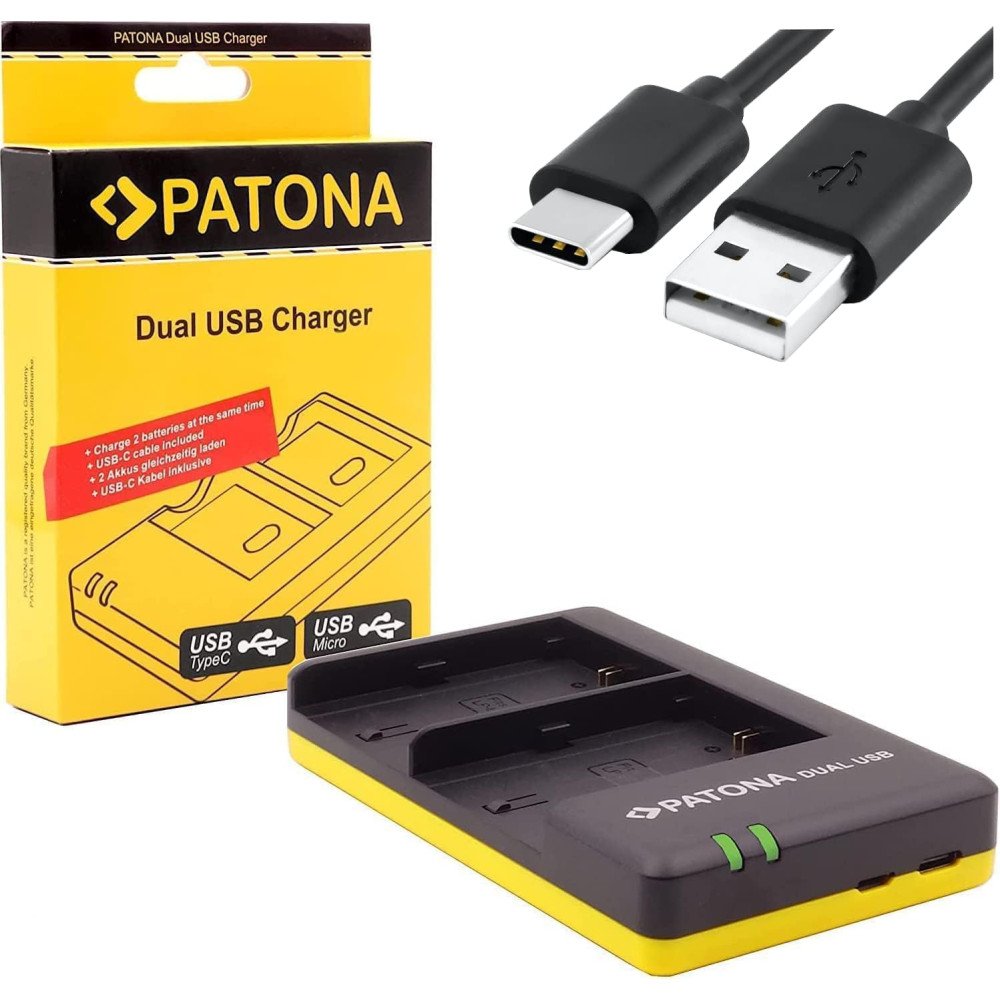 Charger Foto Dual Quick Fuji NP-W126 USB