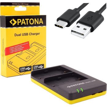 Ladetajs Foto Dual Quick Fuji NP-W126 USB