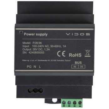 MAITINIMO ADAPTERIS P28/36 VIDOS DUO VIDOS