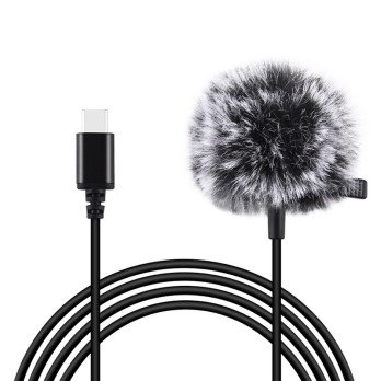 Jack Puluz solmiomikrofoni pidikkeella PU425 1,5m USB-C