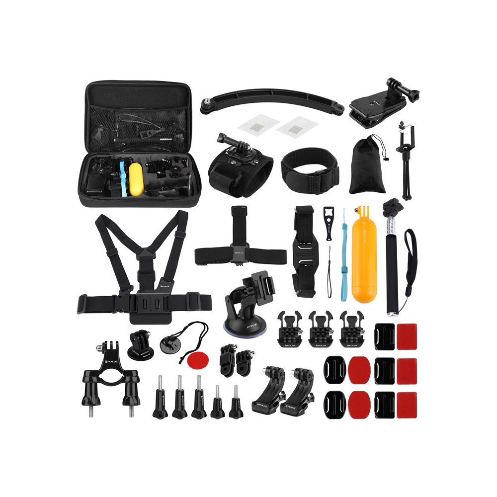 50 Puluz priedu rinkinys sporto kameroms PKT39