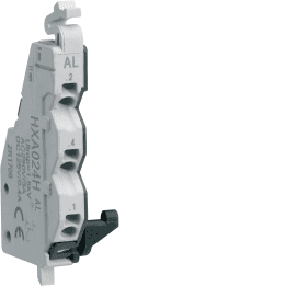 Hager HXA024H Auxiliary Contact Block 1NO+1NC 250VAC