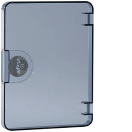 Hager VZ221N Transparent Door for VF/VS104 Distribution Board