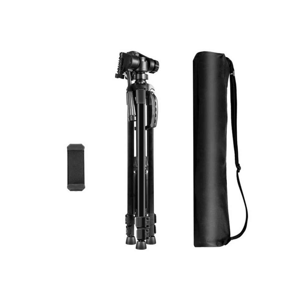 Stativs ar 3D 360 galvu + telefona turetajs Puluz PU3096B