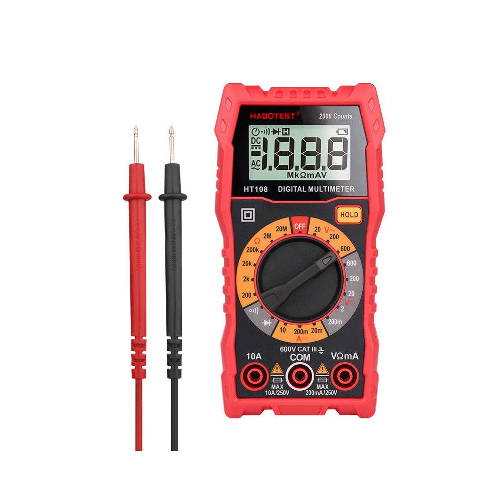 Habotest HT108L digitalais universalais multimetrs