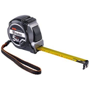 TAPE MEASURE DIY-MTS33-0519/K 5 m BRADAS