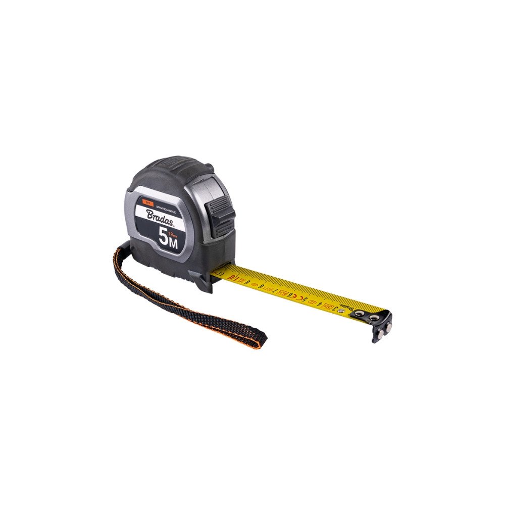 TAPE MEASURE DIY-MTS34-0519/K 5 m BRADAS