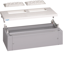 Hager FC456 Quadro4 Top & Plinth H150 W620mm IP43