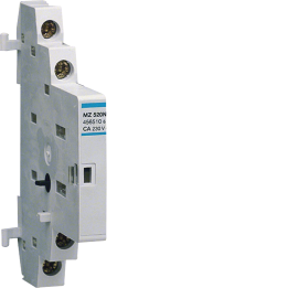 Вспомогательные контакты Hager MZ520N, 1C+1O, 230/400V AC