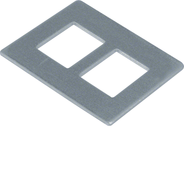 Hager GTVDM012 Support Plate for GTVD2/3 with 2x RJ45