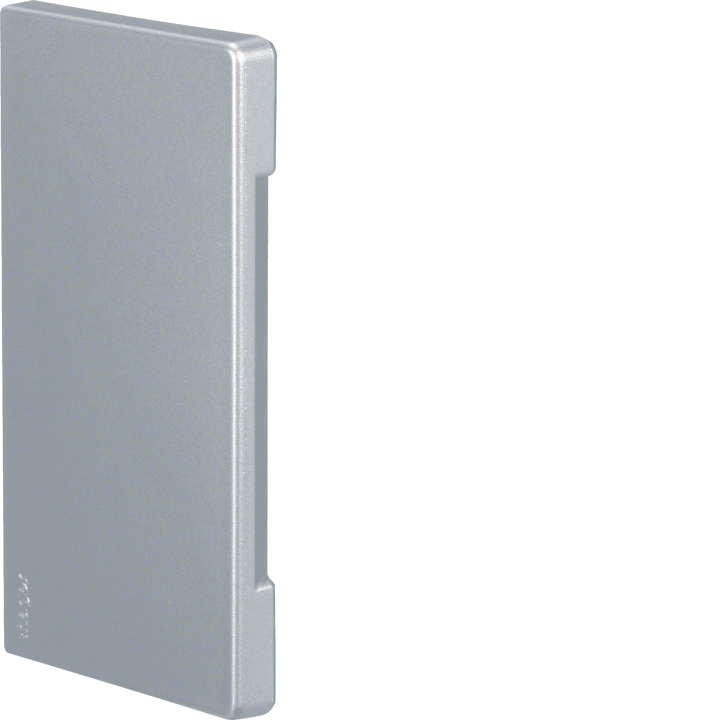 Hager BR651306LAN End Cap for Cable Duct 68x130mm Painted Aluminium