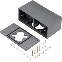 Hager GBZ47011 Pedestal Box 4 Installation Fields SG