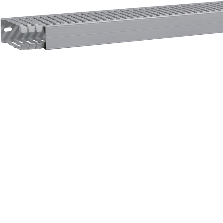 Hager HA7100040 Slotted Panel Trunking 100x40mm, Grey