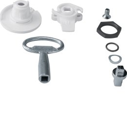 Hager FZ451N Smart Door Lock, kvadrātveida 7mm, IP44