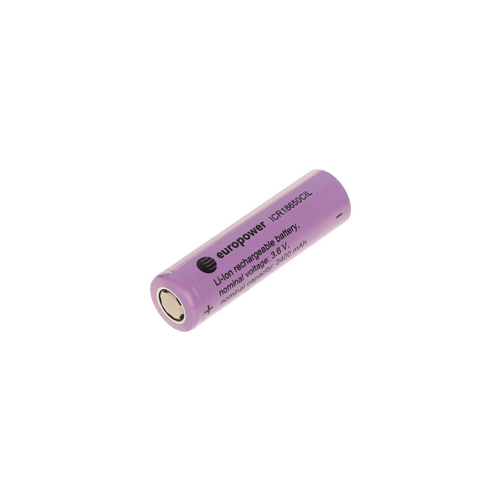 LI-ION AKUMULIATORIUS BAT-ICR18650CIL/EP 3.6 V EUROPOWER
