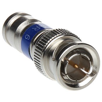 COMPRESSION PLUG BNC-W/ZAC-RG-6/MSR