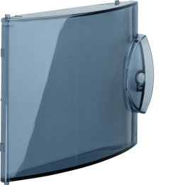 Hager GP104T Door for Mini Distribution Board, 4 Modules, Transparent