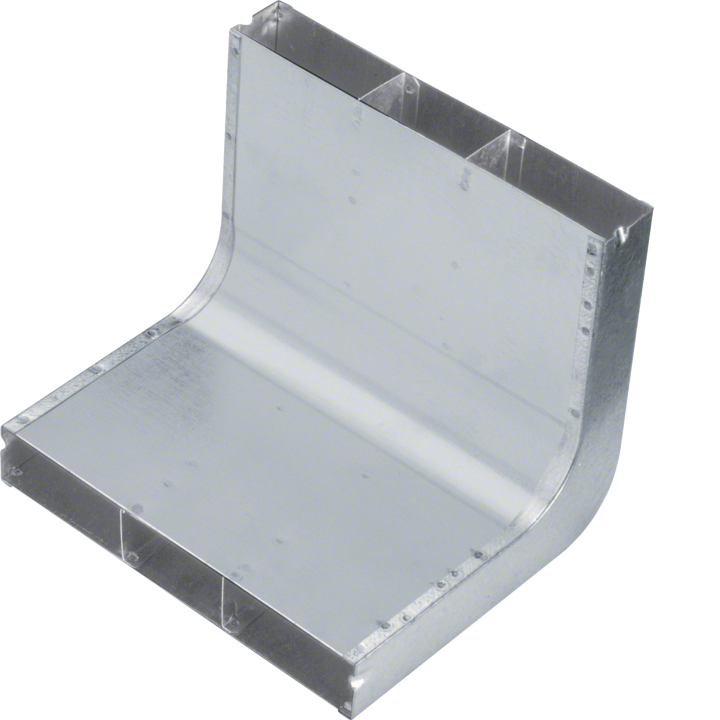 Hager UKK240383 Riser Bend Underfloor Duct 240x38mm 3-Gang