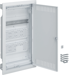 Hager VU36NWB Flush-Mounted Distribution Board 3x12 Modules IP30