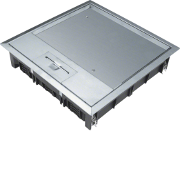 Hager VEQ0612E Supply Unit Q06 Stainless Steel