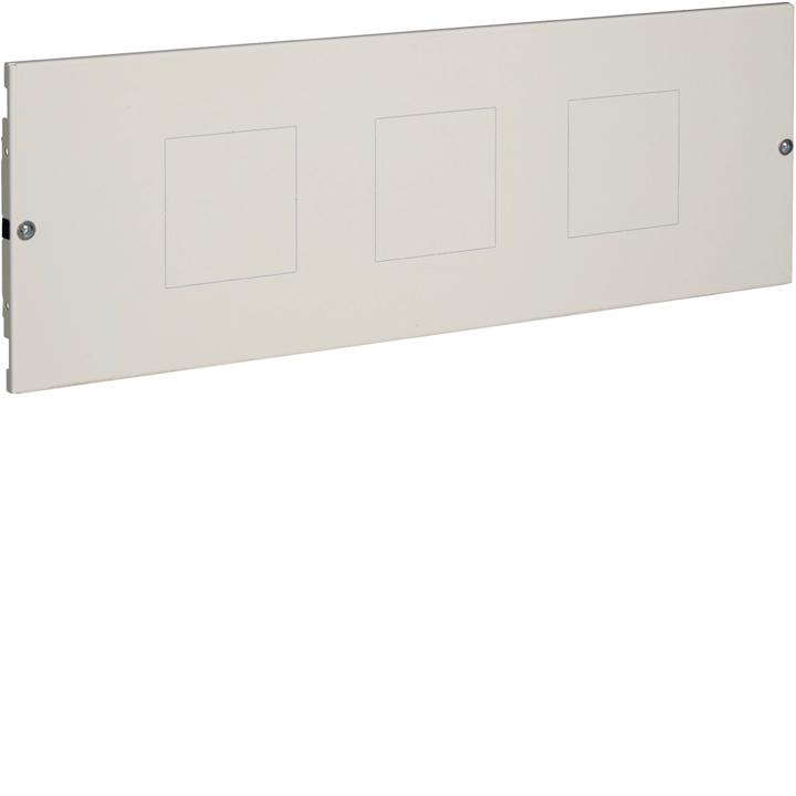 Hager UC233EM 3x 92x92 Hole Kit for quadro.sys 600x200 mm Distribution Board