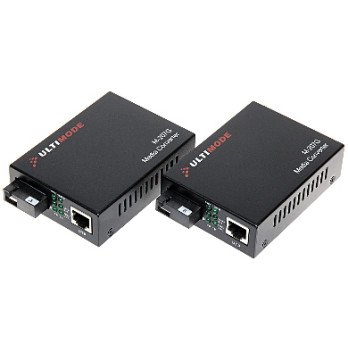 SINGLE-MODE MEDIA CONVERTER TXRX SET M-207G ULTIMODE