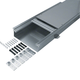 Hager BKW300070 Floor Duct with Trough 300x70-110mm Dry Care