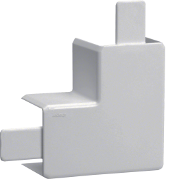 Hager LFF2003557035 Flat Angle for LF Trunking 20x33mm Light Grey
