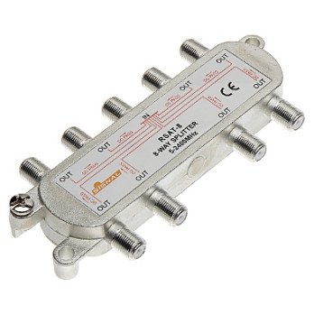 SPLITTER RI-8/1F-SAT-SIG