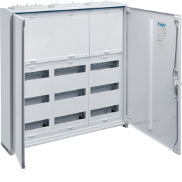 Hager FWB53N Universal Distribution Board Enclosure 3x5 Rows 800x800x161mm IP44